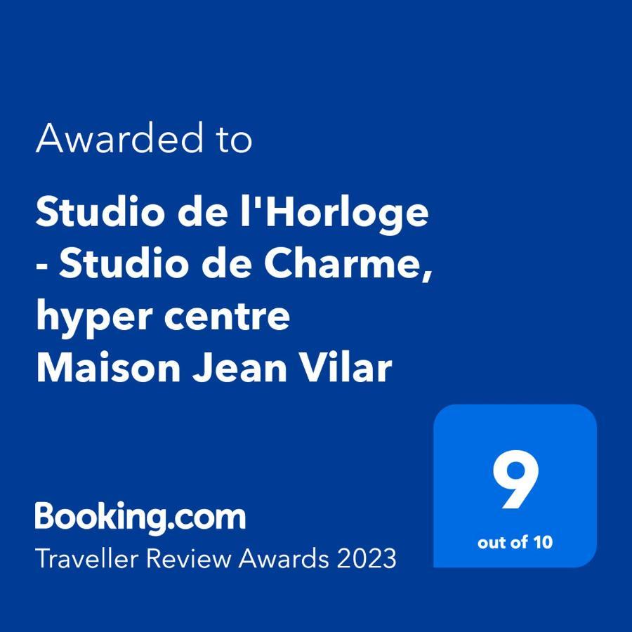 Studio De L'Horloge - Studio De Charme, Hyper Centre Maison Jean Vilar Aviñón Exterior foto